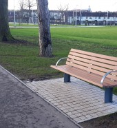 street and park furniture - park bench , Hartecast - commercial benches