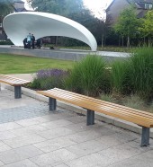architectural street furnishings - street furniture bench