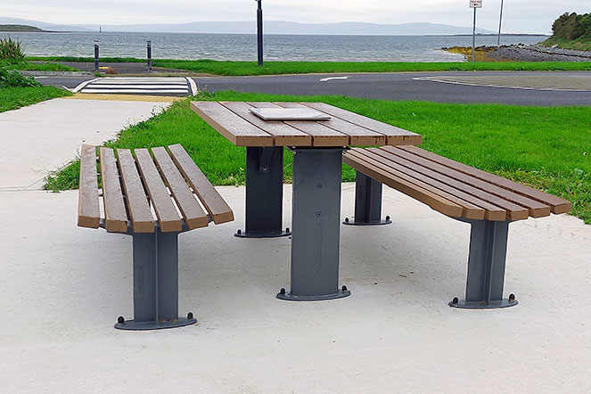 Wheelchair accessible Picnic Bench Table , HC2026 Picnic Set