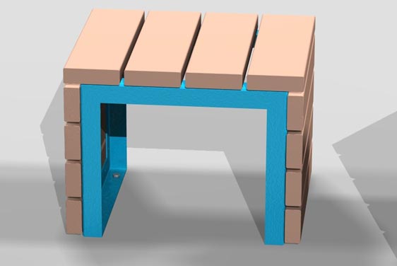 Hc2039 Cube Outdoor Furniture