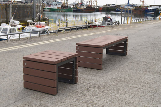 Hc2039 Cube Seats Composite Timber