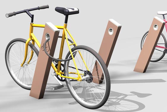 Hc2096 Cycle Stand Composite Timber